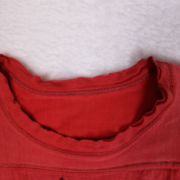 Vintage Russell Southern Football Jersey Red Gold Greek‎ Lettering #26 Rare - Picture 7 of 12